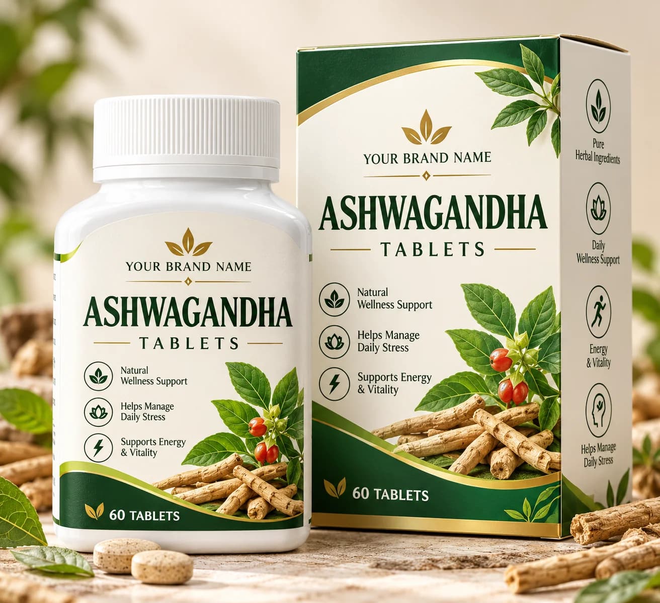 Ashwagandha Tablets — pack