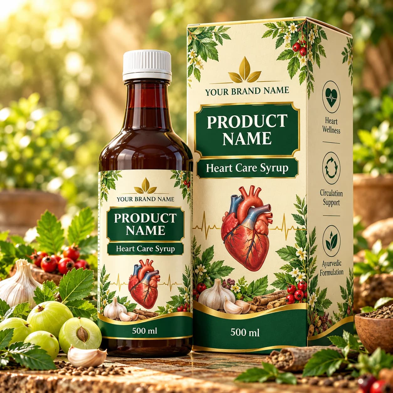 Heart Care Syrup — pack