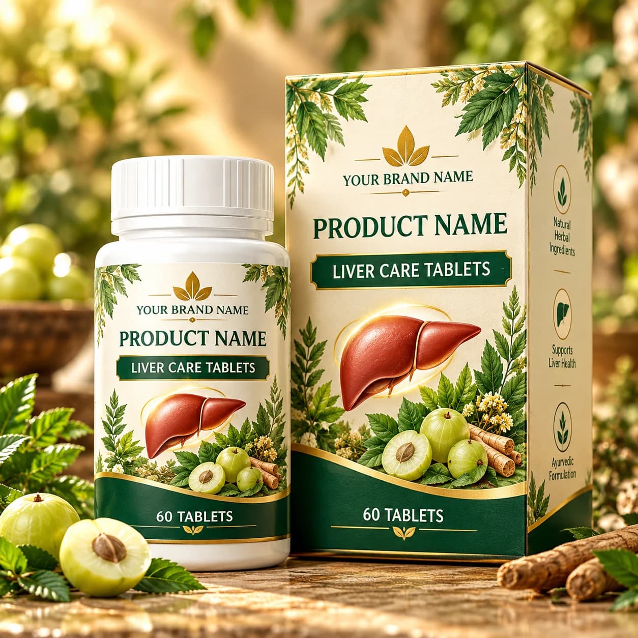 Liver Care Tablets — pack