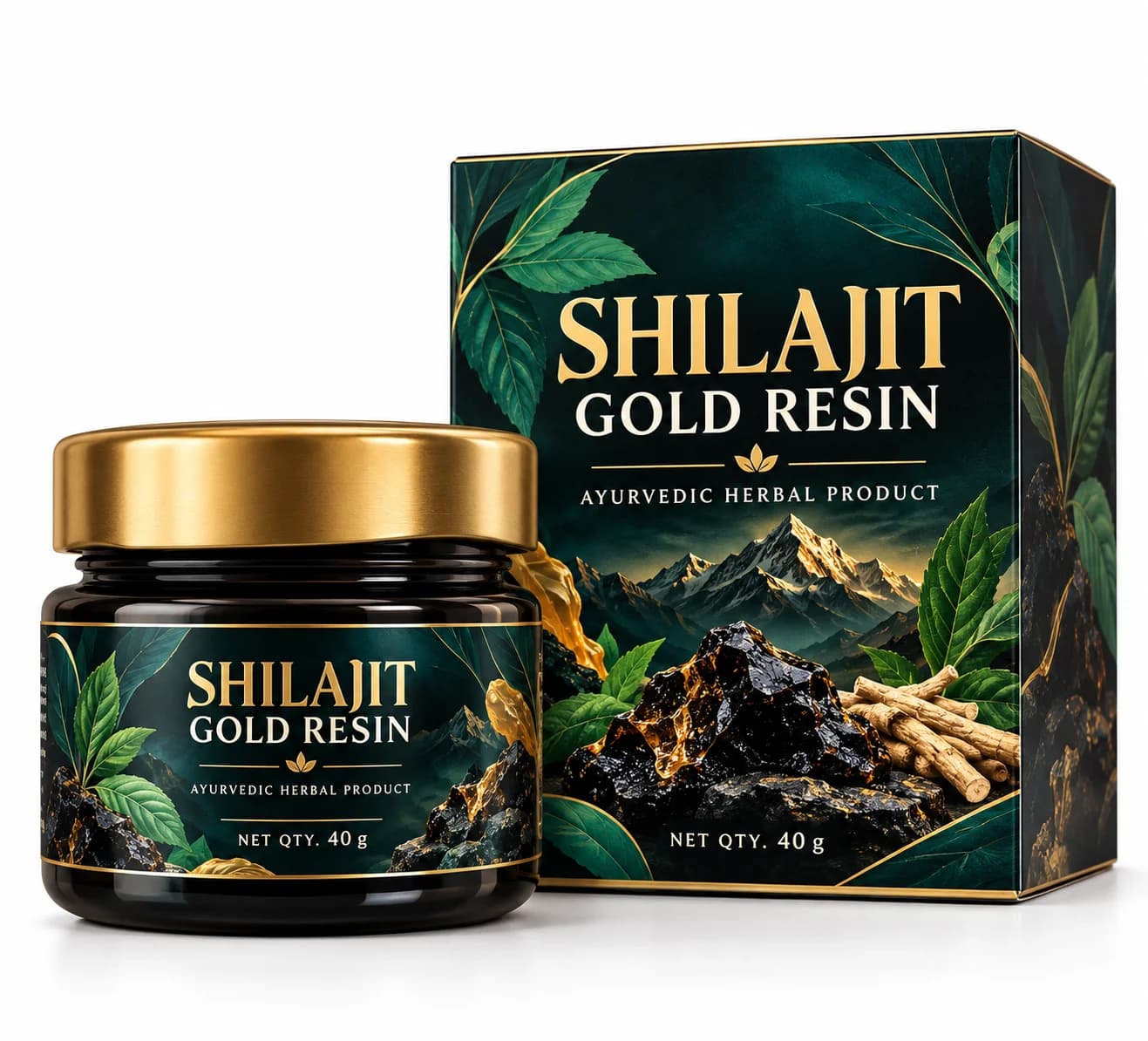 Shilajit Gold Resin — pack