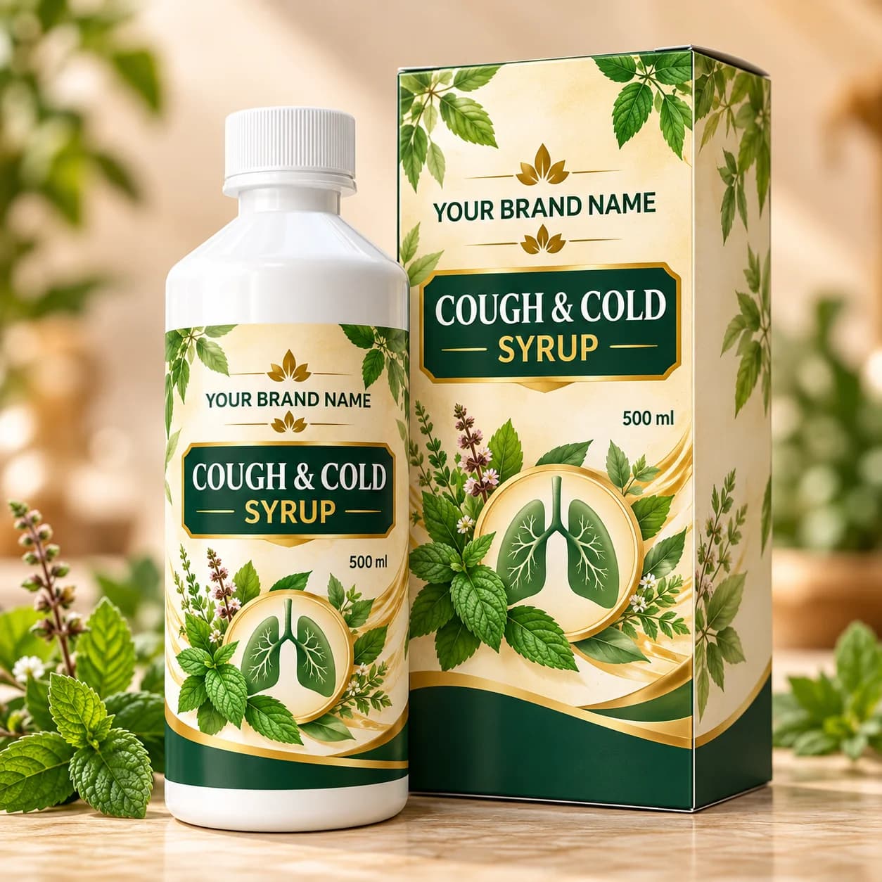 Cough & Cold Syrup — pack